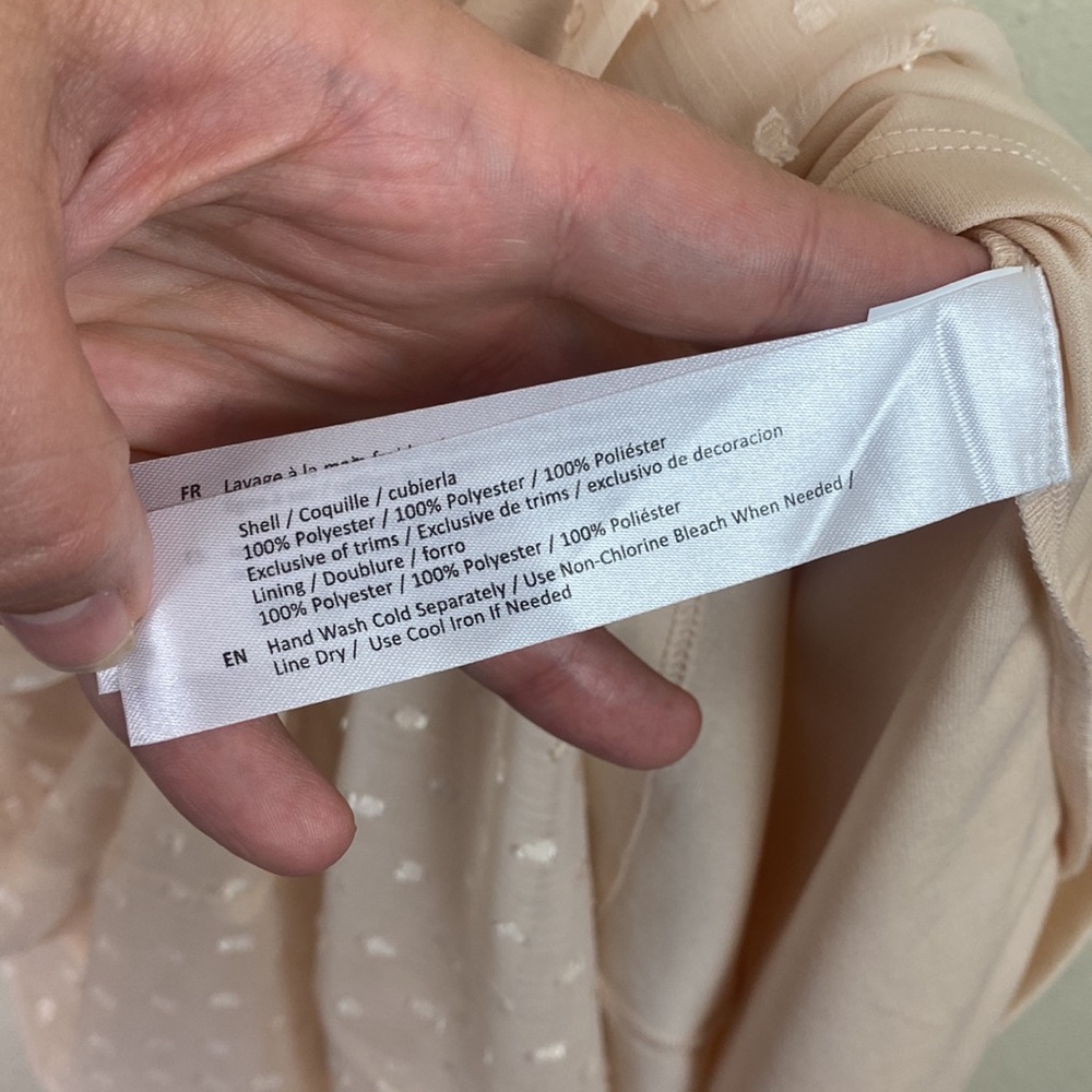 NWT Band of the Free | Amalie Ivory Slip Midi Dress M - Picture 13 of 16